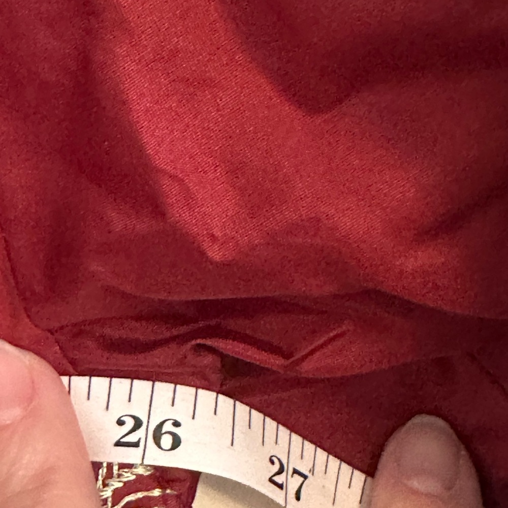 ESKANDAR Red Floral Embroidered Silk Coat - Picture 6 of 9